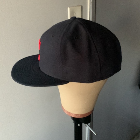 New Era CLEVELAND Indians 59Fifty Cap 7 3/4 - Picture 2 of 8